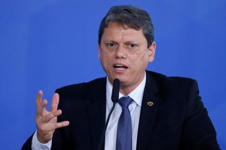 Ministério diz que Tarcísio não fez lançamento oficial de pré-candidatura